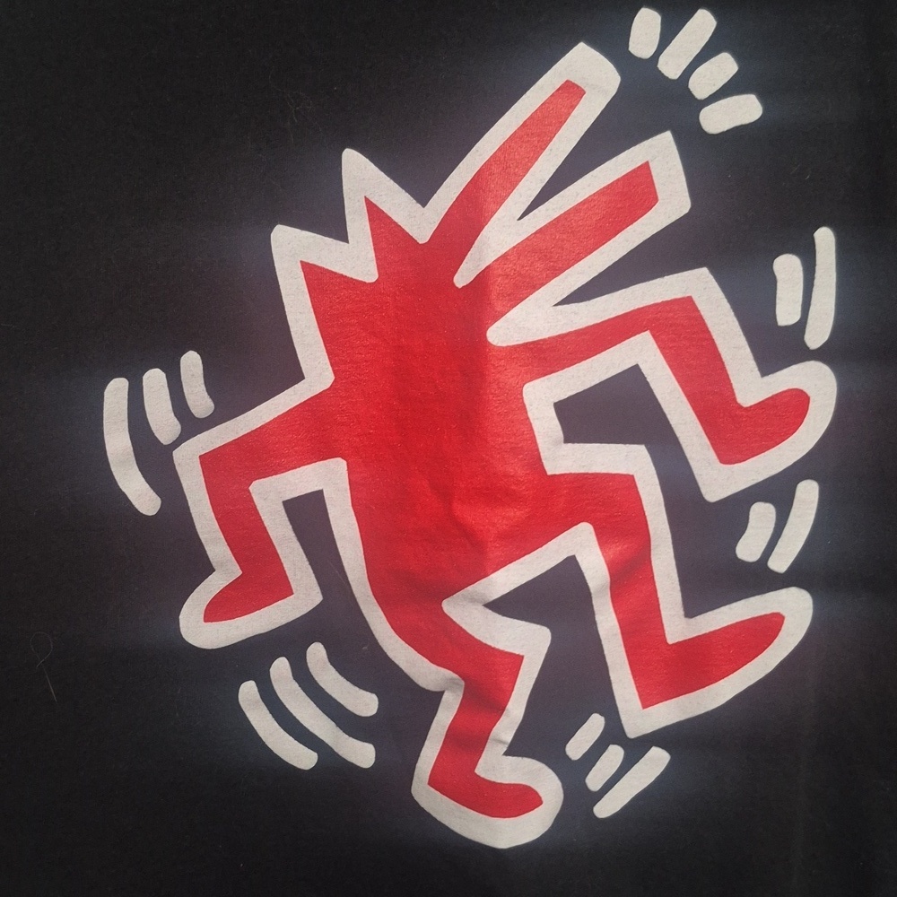 Keith Haring Dancing Dog Shirt. View 3